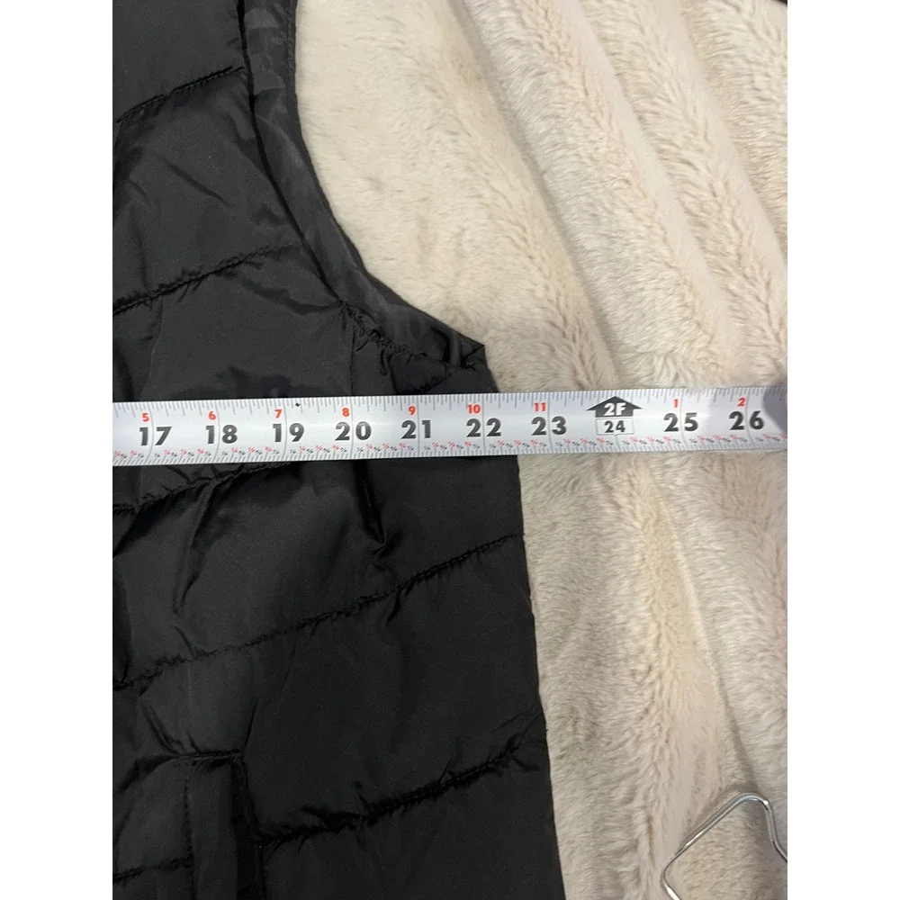 Gap Mens Puffer Vest ColdControl Water Resistant Black XL